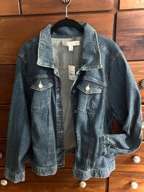 Cato, EST. 1946 Denim Jacket in Dark Indigo